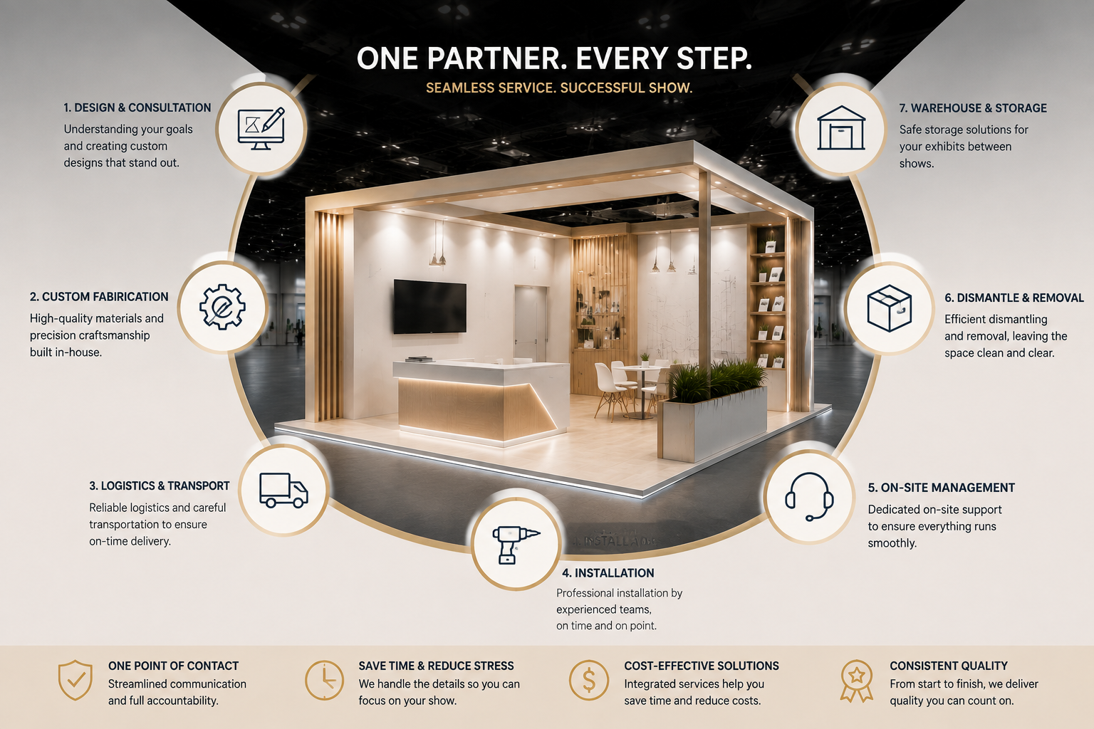 integrated exhibition services and project management